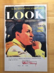 Peter Tunney Original Art 'Frank Sinatra - Look Magazine' 1993