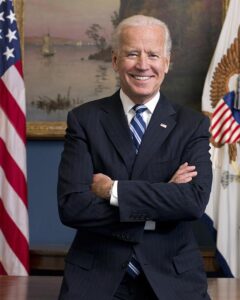 Official White House photo of President Joe Biden (courtesy of Library of Congress)