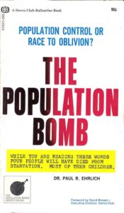 Book Cover Book - The Population Bomb by Paul Ehrlich